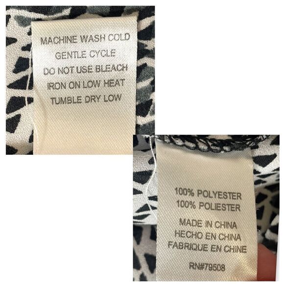 Anthropology Violet + Claire Geometric Print Blouse - Picture 7 of 11